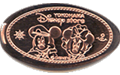 Tokyo Disney Store "pressed pennies" and medals