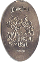Main Street USA pressed nickel, DL0251