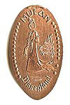 Disneyland pressed penny picture. Click to Zoom.