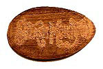 Click here to see any of these tiny Disneyland Pressed Pennies / Elongated Coins up close in Window #1.