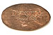 Disneyland elongated coins