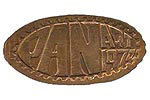 Disneyland Pressed Penny Picture