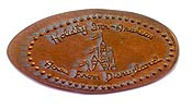 Disneyland Pressed Penny Picture
