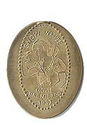 Disneyland Pressed Penny Picture