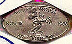 Disneyland Pressed Penny Picture