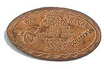 Disneyland Pressed Penny Picture
