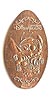 Hong Kong Disneyland pressed penny or coin.