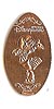 Hong Kong Disneyland pressed penny or coin.