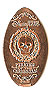 Hong Kong Disneyland pressed penny or coin.