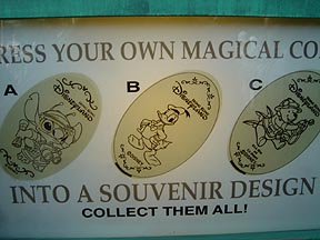 Hong Kong Disneyland Magical Coins
