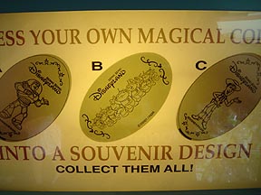 Hong Kong Disneyland Magical Coins