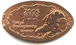 DisneyLAND "pressed penny" - coin of the month
