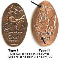 Tokyo Disneyland Pressed Penny Picture