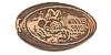 Tokyo Disneyland pressed penny picture.