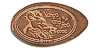 Tokyo Disneyland pressed penny picture.