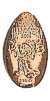 Tokyo Disneyland pressed penny picture.