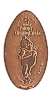 Tokyo Disneyland pressed penny picture.
