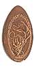 Tokyo Disneyland pressed penny picture.