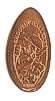 Tokyo Disneyland pressed penny picture.
