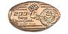 Tokyo Disneyland pressed penny picture.