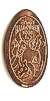 Tokyo Disneyland pressed penny picture.