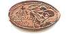 Tokyo Disneyland pressed penny picture.
