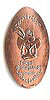 Tokyo Disneyland pressed penny picture.