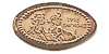 Tokyo Disneyland pressed penny picture.