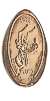 Tokyo Disneyland pressed penny picture.