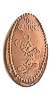 Tokyo Disneyland pressed penny picture.