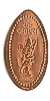 Tokyo Disneyland pressed penny picture.