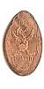 Tokyo Disneyland pressed penny picture.