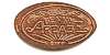 Tokyo Disneyland pressed penny picture.
