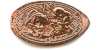 Tokyo Disneyland pressed penny picture.