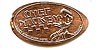 Tokyo Disneyland pressed penny picture.
