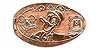 Tokyo Disneyland pressed penny picture.