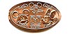 Tokyo Disneyland pressed penny picture.