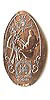 Tokyo Disneyland pressed penny picture.