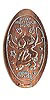 Tokyo Disneyland pressed penny picture.
