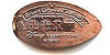 Tokyo Disneyland pressed penny picture.