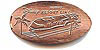 Tokyo Disneyland pressed penny picture.