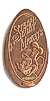 Tokyo Disneyland pressed penny picture.