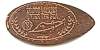 Tokyo Disneyland pressed penny picture.