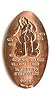 Tokyo Disneyland pressed penny picture.