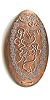 Tokyo Disneyland pressed penny picture.