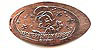 Tokyo Disneyland pressed penny picture.