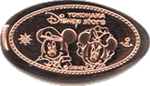 Tokyo Disney Store "pressed pennies" and medals