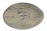 Disneyland elongated coins