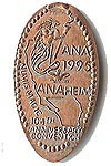 Disneyland Pressed Penny Picture