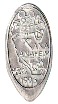 Disneyland Pressed Penny Picture